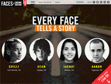 Tablet Screenshot of facesofdrunkdriving.com